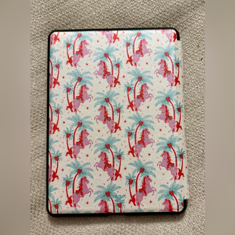 Unicorn and Palm Tree Patterned Case